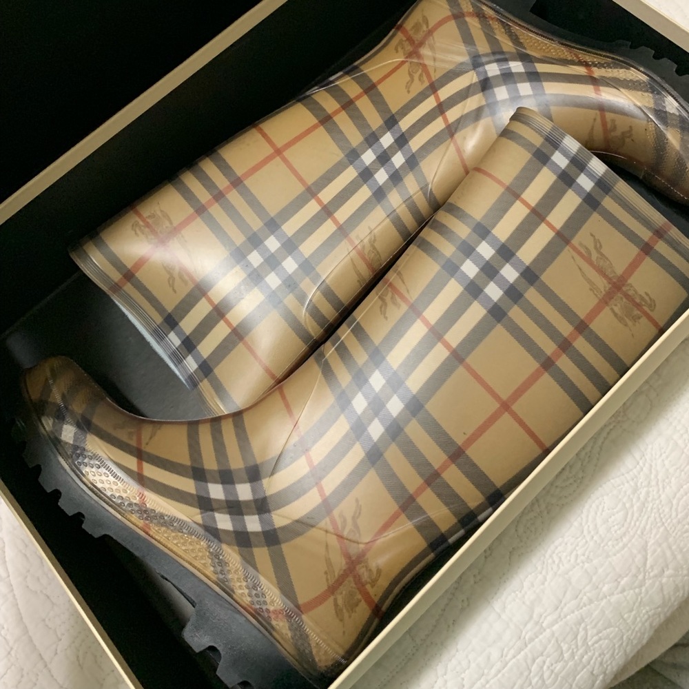 Burberry Rain Boots, new in box
